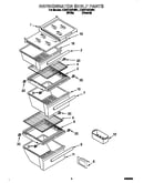 Refrigerator shelves