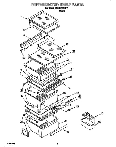 Refrigerator shelves