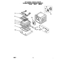 KitchenAid KEBS277DBT7 internal oven diagram