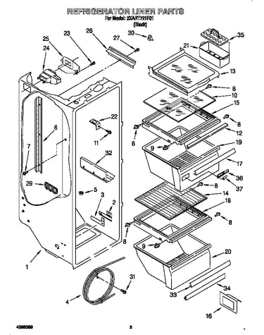 Refrigerator liner