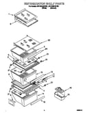 Refrigerator shelves