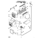 Whirlpool 3VED23DQFW01 icemaker diagram
