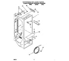 Whirlpool 3VED29DQFW01 refrigerator liner diagram