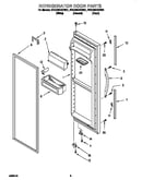 Refrigerator door