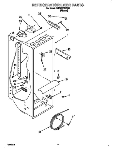 Refrigerator liner