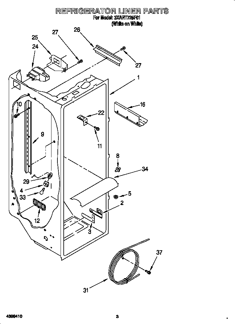 Refrigerator liner
