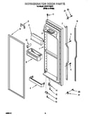 Refrigerator door