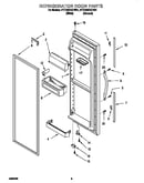 Refrigerator door