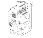 Whirlpool 4YED25DQFW01 icemaker diagram