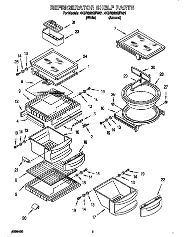 Refrigerator shelf