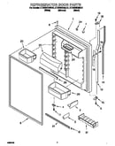 Refrigerator door