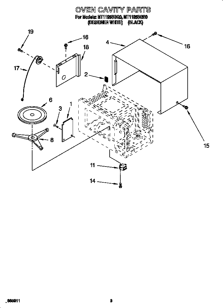 OVEN CAVITY