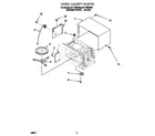 Whirlpool MT1195SGB0 oven cavity diagram