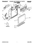 Frame and console
