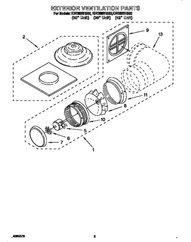 Exterior ventilation