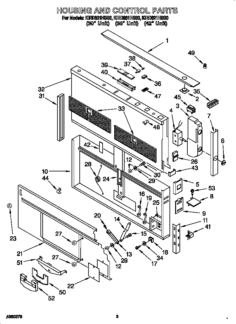 Housing/control