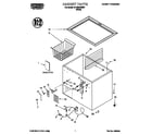 Roper RH1000REW01 cabinet diagram