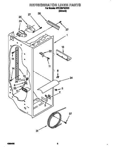 Refrigerator liner