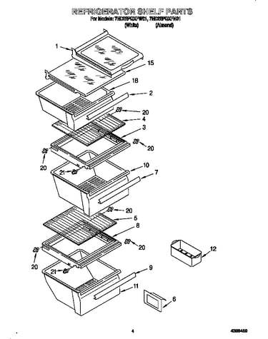 Refrigerator shelf