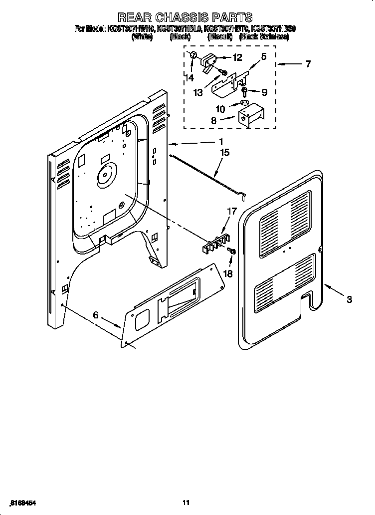 Rear chassis
