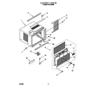 Whirlpool ACE124XH0 cabinet diagram