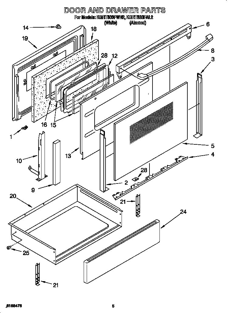 Door and drawer