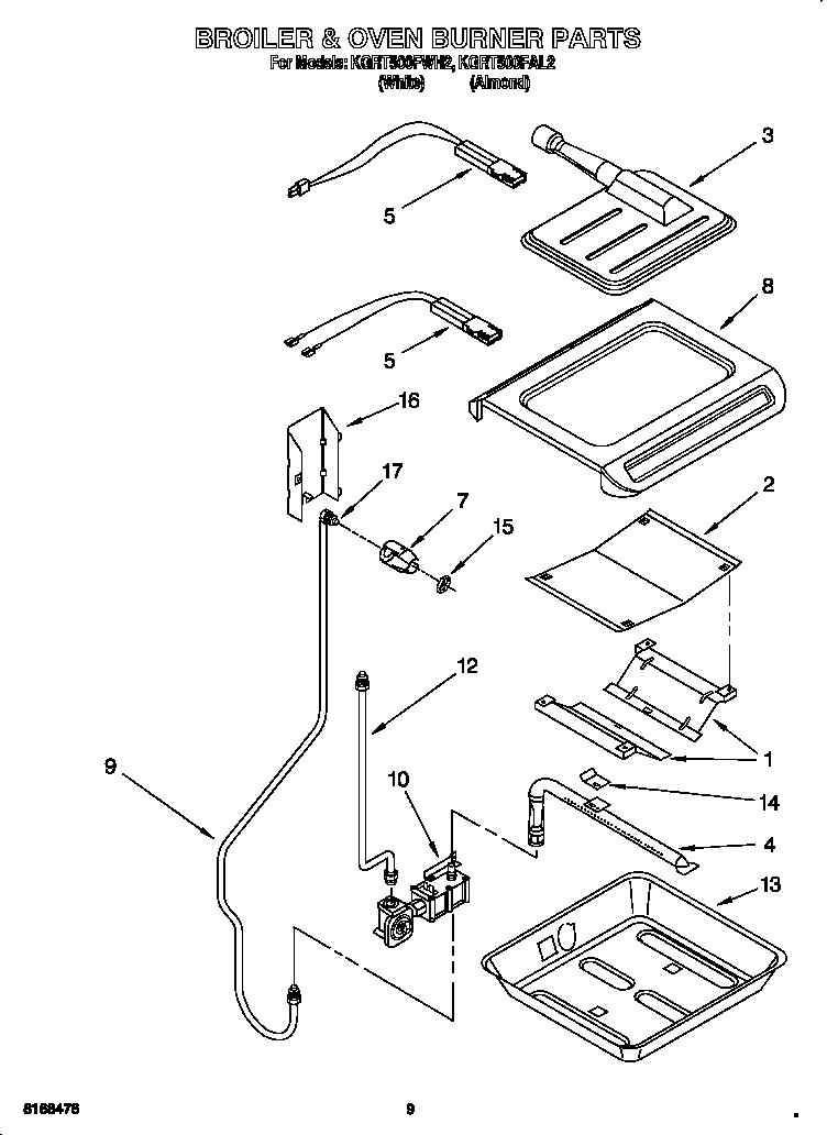 Broiler and oven burner