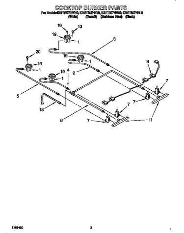 Cooktop burner
