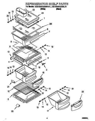 Refrigerator shelf