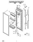 Refrigerator door