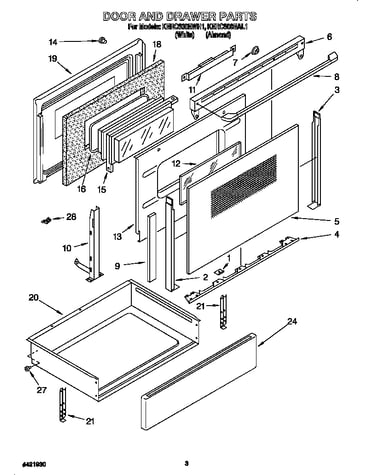 Door and drawer