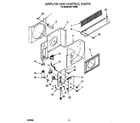 Whirlpool ACU114XH0 airflow and control diagram