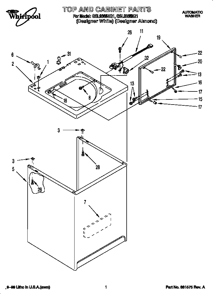 TOP AND CABINET