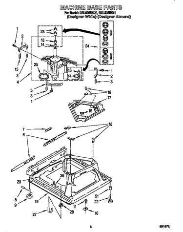 Machine base