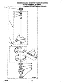 Brake and drive tube