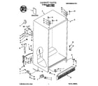 Whirlpool 3XART720F02 cabinet diagram