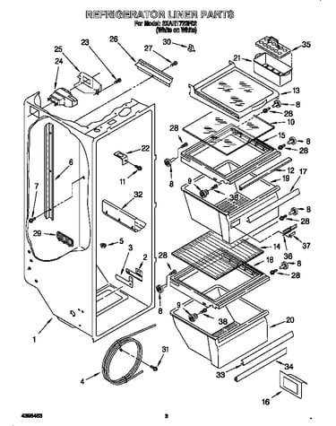 Refrigerator liner