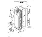 Whirlpool 3XART720F02 refrigerator door diagram