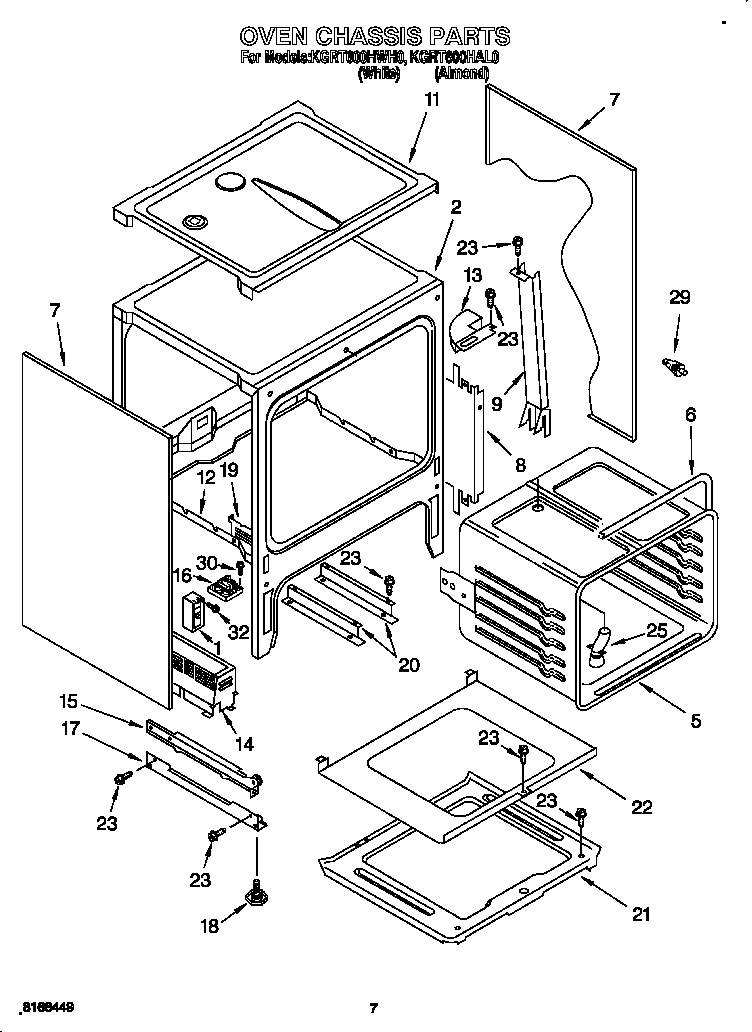 Oven chassis