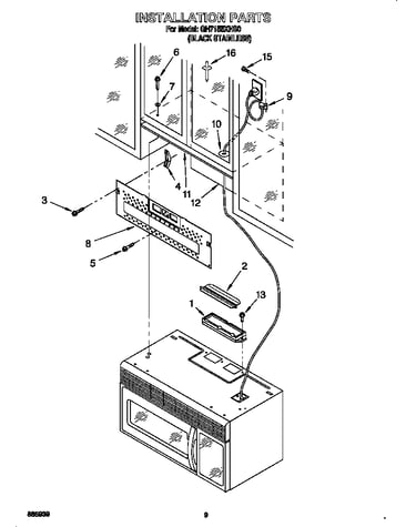 Installation parts