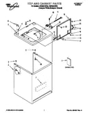 Top and cabinet