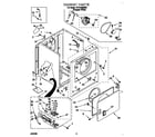 Whirlpool BYCD4933W0 cabinet diagram