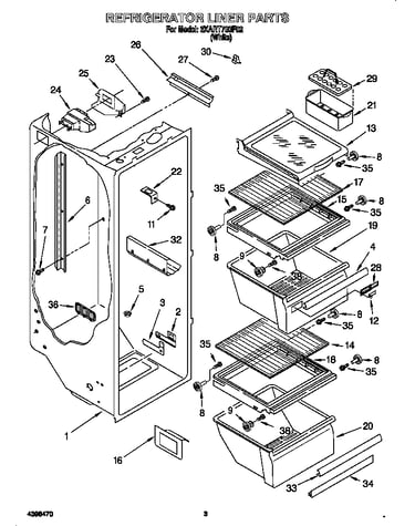 Refrigerator liner