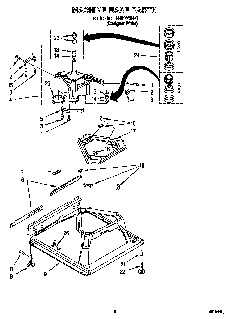 Machine base