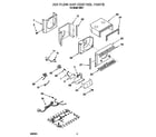 Whirlpool RA611 air flow and control diagram