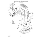 Comfort-Aire DH25J0 air flow and control diagram