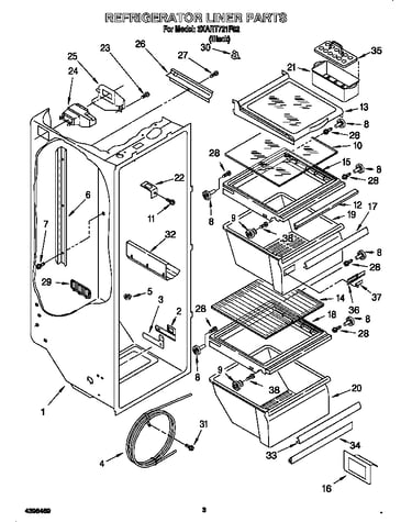 Refrigerator liner