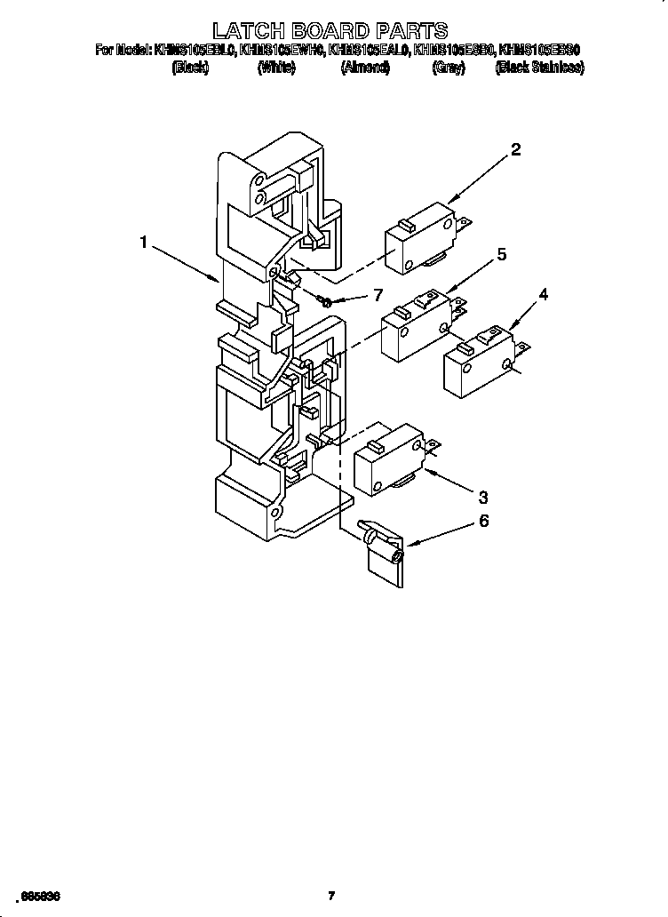 Latch board