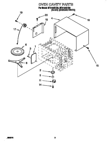 Oven cavity