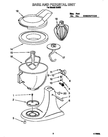 Base and pedestal